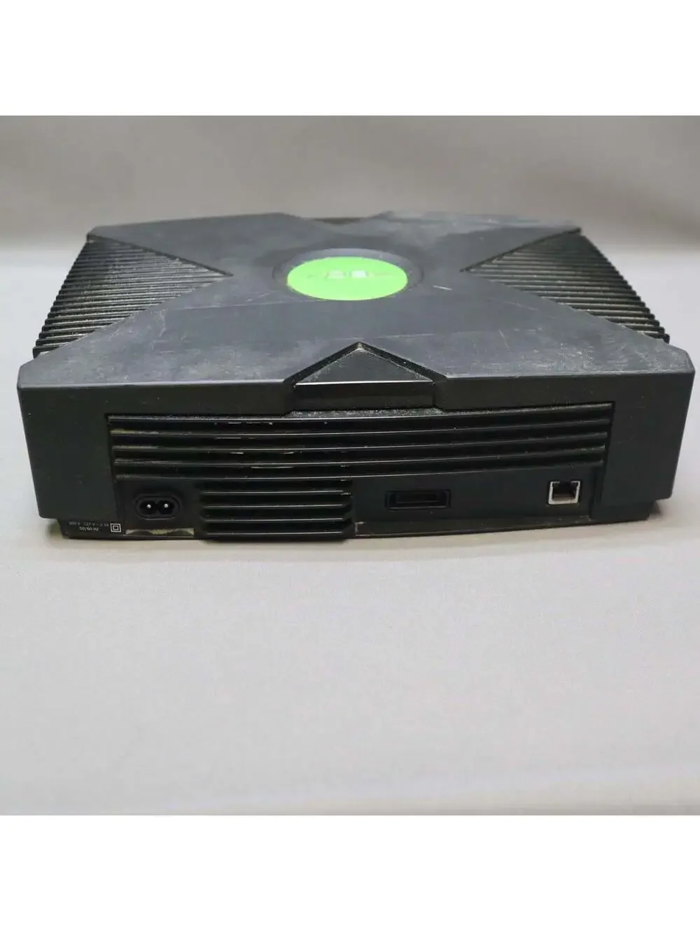 Original Xbox Console Power Tested Powers On Untested Microsoft Black Green 2001